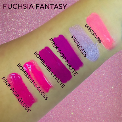 Prolux Cosmetics - Fuchsia Fantasy Lip Gloss Set