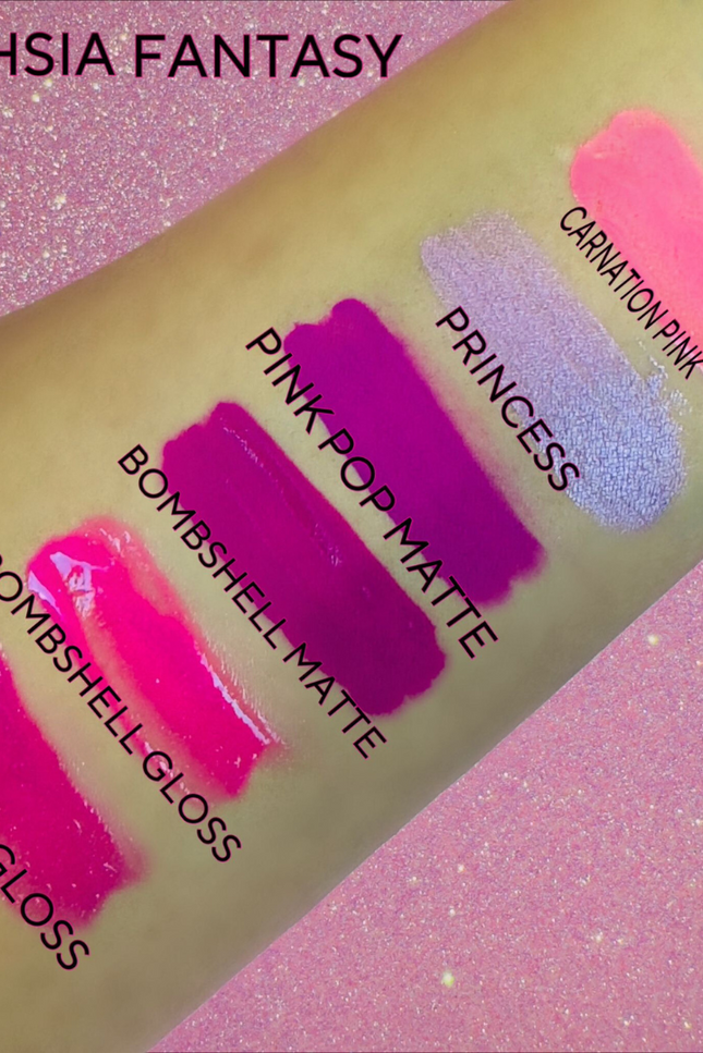 Prolux Cosmetics - Fuchsia Fantasy Lip Gloss Set