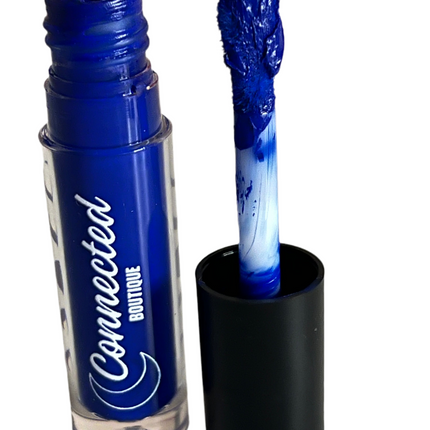 Connected Boutique - Vue- Matte Blue Bold Longwear Liquid Lipstick – Transfer‑Proof Matte