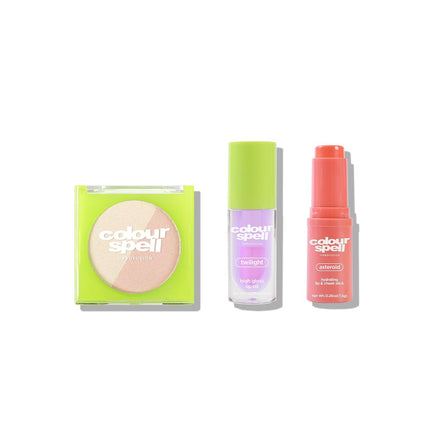 ColourSpell - Serving Glow Collection- Highlight, Blush & Lip Oil
