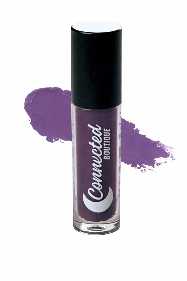 Connected Boutique - Reign - Purple Bold Longwear Liquid Lipstick – Transfer‑Proof Matte