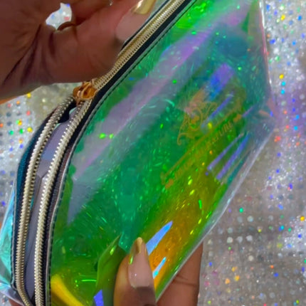 Dede's Signature - HOLOGRAPHIC FREAK MULTI USE BEAUTY PURSE