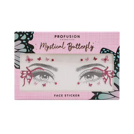 Profusion Cosmetics - Empowered Butterfly | Mystical Butterfly Face Stickers