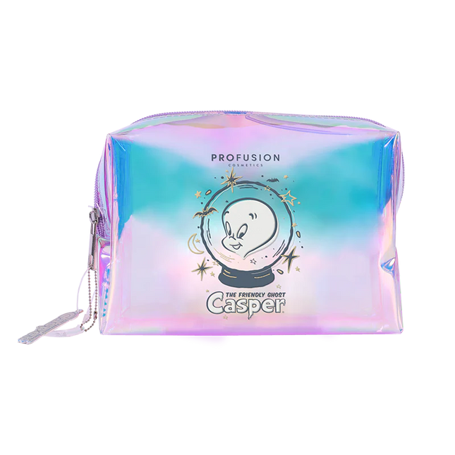 Profusion Cosmetics - Casper the Friendly Ghost |  Cosmetic Bag & Glow in the Dark Face Gems