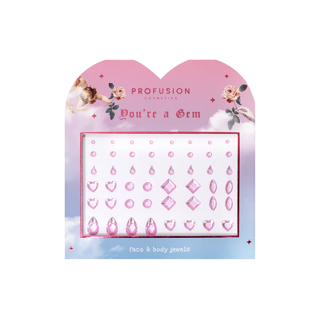 Profusion Cosmetics - Dear Cupid - You're a Gem - Face & Body Jewels