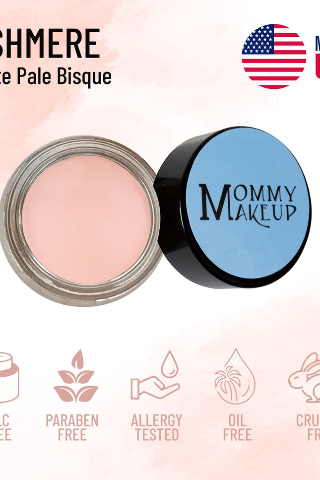 Mommy Makeup - Cashmere Any Wear Creme - A Waterproof Multi-tasking creme to powder product for eyes, cheeks & lips. Can be worn anywhere