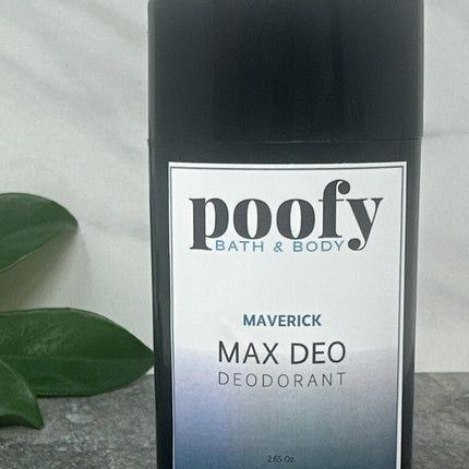 Poofy Organics - MAX DEO MAVERICK Deodorant for Men
