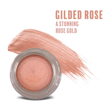 Mommy Makeup - Gilded Rose Any Wear Creme - A Waterproof Multi-tasking creme to powder product for eyes, cheeks & lips. Can be worn anywhere