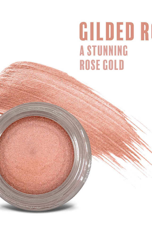 Mommy Makeup - Gilded Rose Any Wear Creme - A Waterproof Multi-tasking creme to powder product for eyes, cheeks & lips. Can be worn anywhere