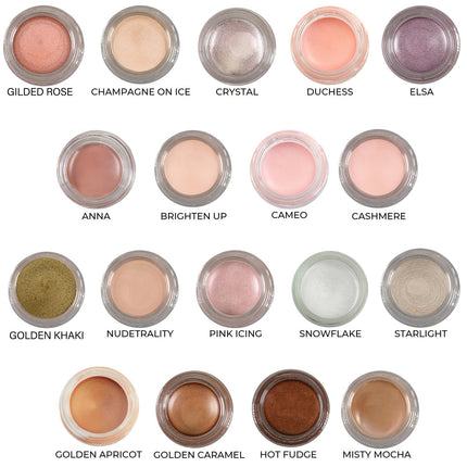 Mommy Makeup - Misty Mocha Any Wear Creme - A Waterproof Multi-tasking creme to powder product for eyes, cheeks & lips. Can be worn anywhere