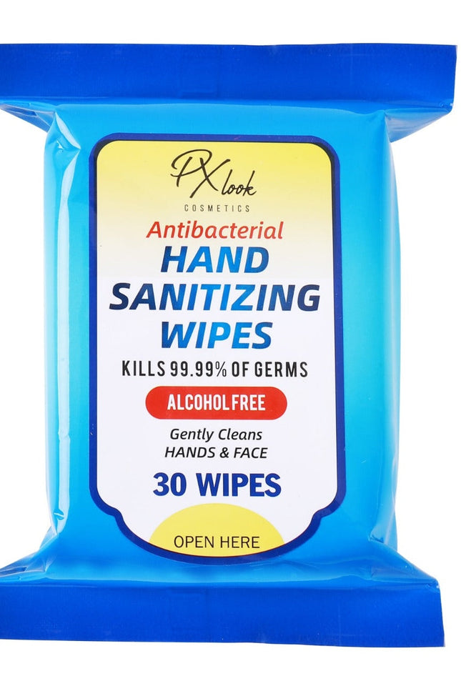 Prolux Cosmetics - Antibacterial Hand Sanitizing Wipes | hand sanitizing wipes
