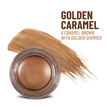 Mommy Makeup - Golden Caramel Any Wear Creme - A Waterproof Multi-tasking creme to powder product for eyes, cheeks & lips. Can be worn anywhere