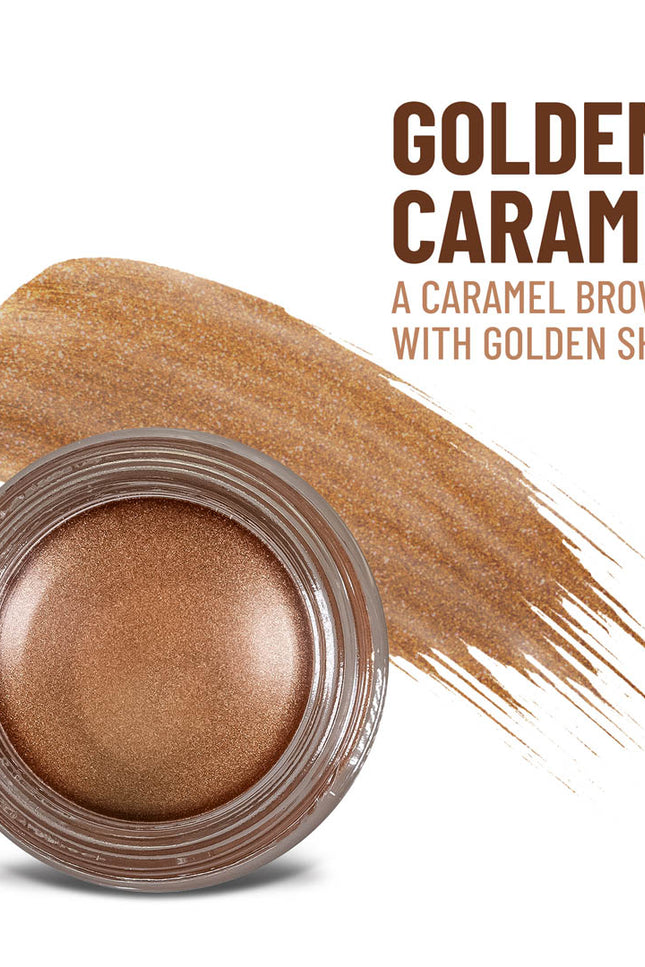Mommy Makeup - Golden Caramel Any Wear Creme - A Waterproof Multi-tasking creme to powder product for eyes, cheeks & lips. Can be worn anywhere