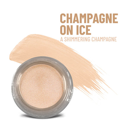 Mommy Makeup - Champagne on Ice Any Wear Creme - A Waterproof Multi-tasking creme to powder product for eyes, cheeks & lips. Can be worn anywhere