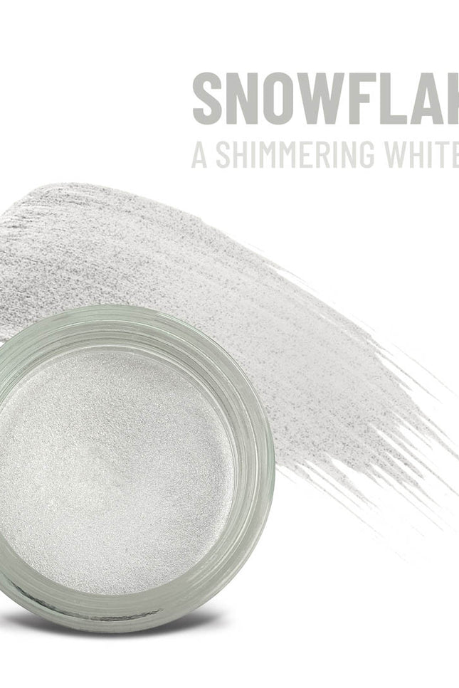 Mommy Makeup - Snowflake Any Wear Creme - A Waterproof Multi-tasking creme to powder product for eyes, cheeks & lips. Can be worn anywhere