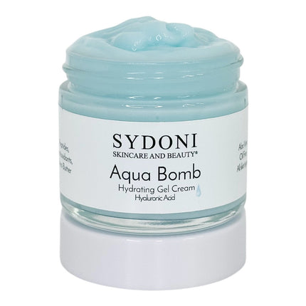 Sydoni - MOST LOVED! AQUA BOMB HYDRATING GEL CREAM with HYALURONIC ACID AND PEPTIDES 1.7 fl. oz.