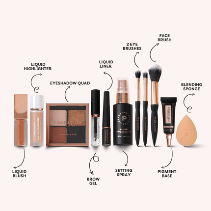 Profusion Cosmetics - Artistry Essentials | 12 PC Beauty Set