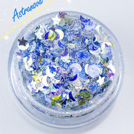 Inked Doll Cosmetics - ASTRANOVA Chunky Festival Glamdoll Glitter