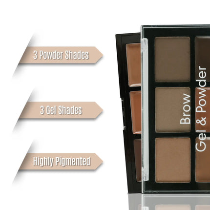 Prolux Cosmetics - Eyebrow Gel and Powder