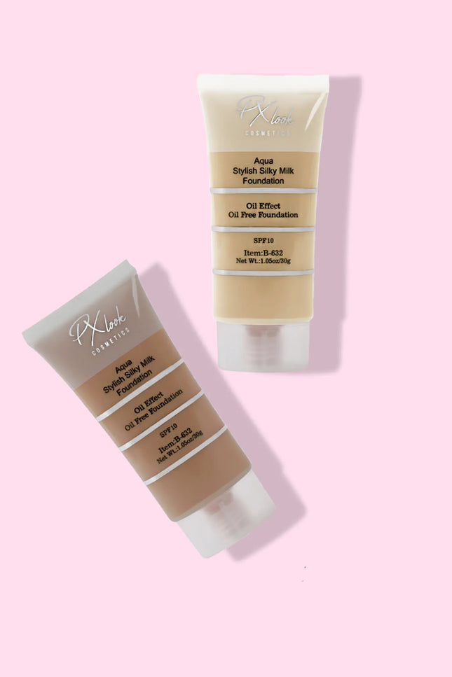 Prolux Cosmetics - Aqua Stylish Silky Milk Oil Free Foundation