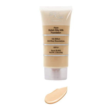 Prolux Cosmetics - Aqua Stylish Silky Milk Oil Free Foundation