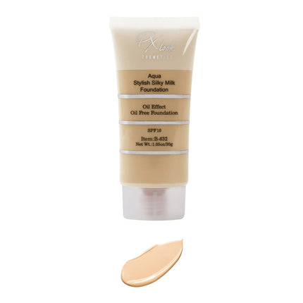 Prolux Cosmetics - Aqua Stylish Silky Milk Oil Free Foundation