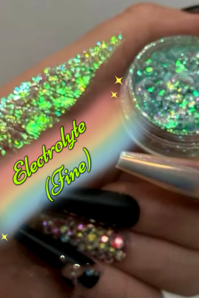 Inked Doll Cosmetics - ELECTROLYTE (Chunky or Fine) “Magic Mushroom Gels”