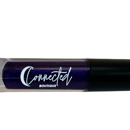 Connected Boutique - Tempted - Dark Purple Glitter Lip Gloss – Sparkle & Shine
