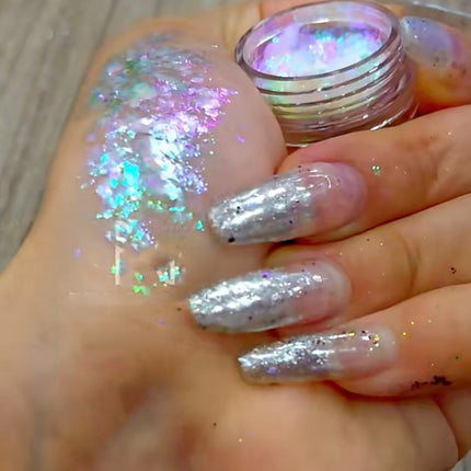 Inked Doll Cosmetics - CELESTIAL BEING “Galactal Goddess” Gel Flakes