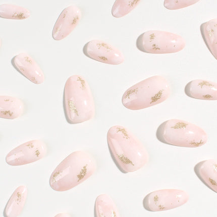 Bonmuz - Hushed Shimmer | Soft & Durable Press-On Nails