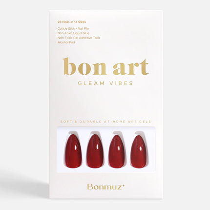 Bonmuz - Ruby Quartz | Soft & Durable Press-On Nails