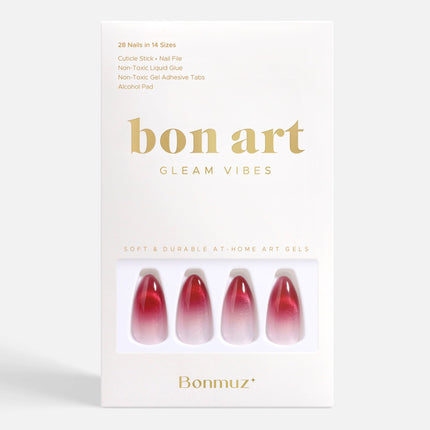 Bonmuz - Blush Quartz | Soft & Durable Press-On Nails