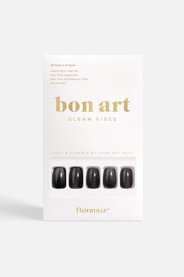 Bonmuz - Moonstone Quartz | Soft & Durable Press-On Nails