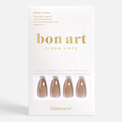 Bonmuz - Honey Sugar Pop | Soft & Durable Press-On Nails