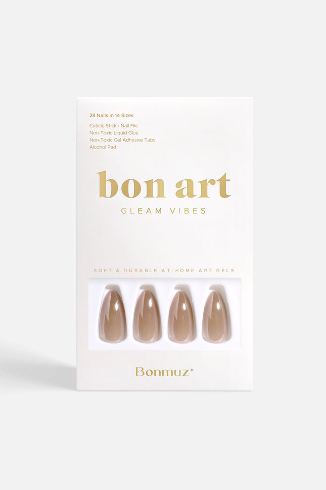 Bonmuz - Honey Sugar Pop | Soft & Durable Press-On Nails