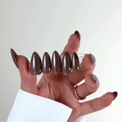 Bonmuz - Brown Sugar Pop | Soft & Durable Press-On Nails