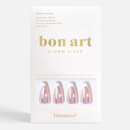 Bonmuz - Sunlit Sugar Pop | Soft & Durable Press-On Nails