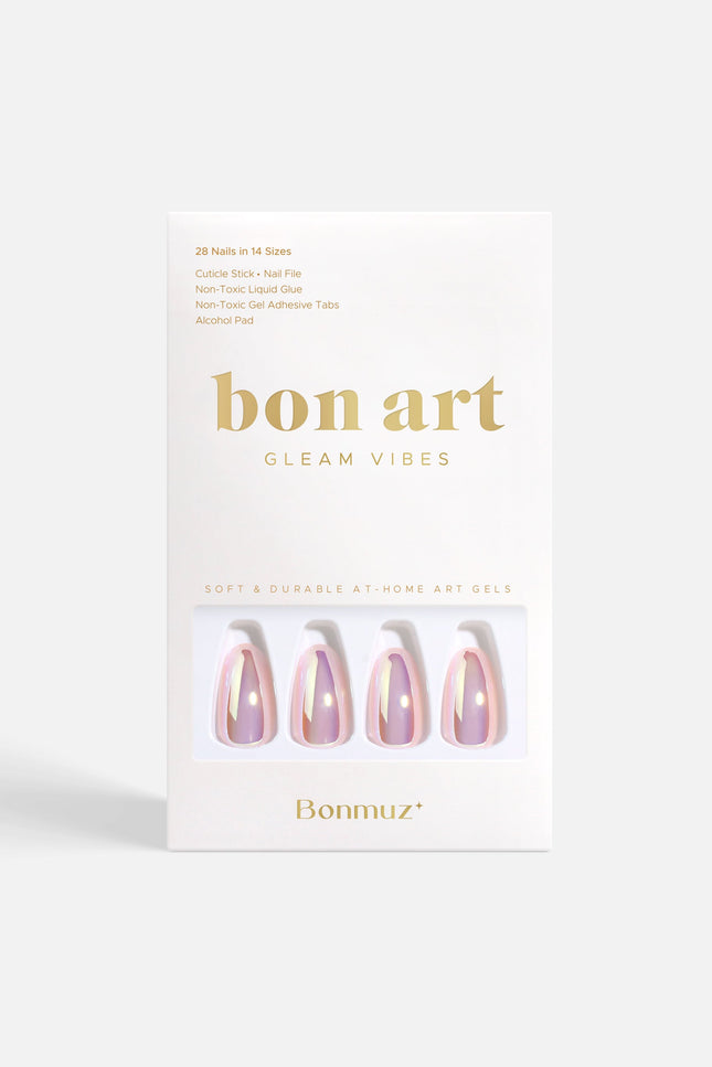 Bonmuz - Sunlit Sugar Pop | Soft & Durable Press-On Nails