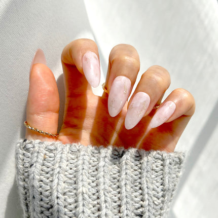 Bonmuz - Hushed Shimmer | Soft & Durable Press-On Nails