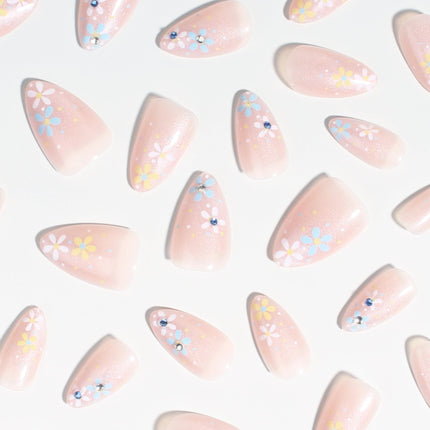 Bonmuz - Cloudy Halo | Soft & Durable Press-On Nails
