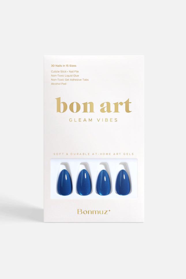 Bonmuz - Ocean Quartz | Soft & Durable Press-On Nails