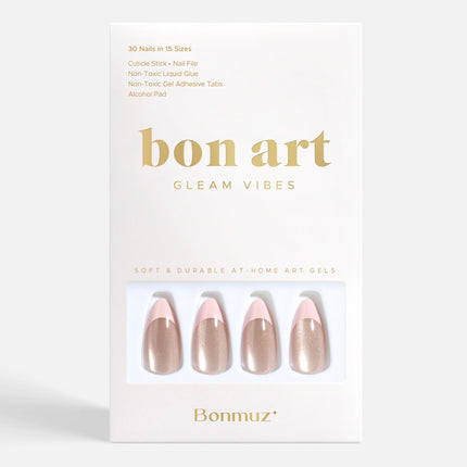 Bonmuz - Ballet Quartz | Soft & Durable Press-On Nails