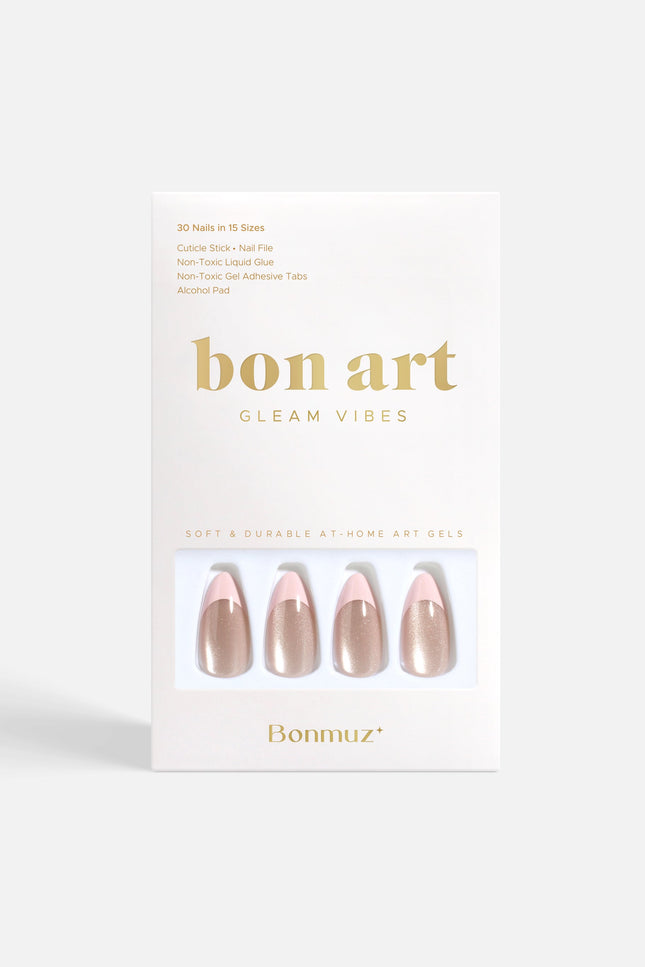 Bonmuz - Ballet Quartz | Soft & Durable Press-On Nails