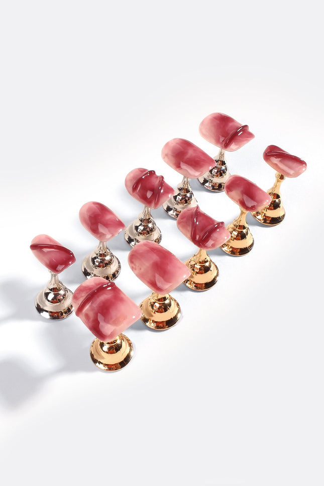Bonmuz - Vintage Garnet | Pro Handmade Gel Nails