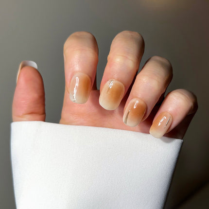 Bonmuz - Sandstone Solstice | Pro Handmade Gel Nails