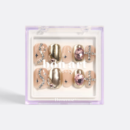 Bonmuz - Baroness's Bloom | Pro Handmade Gel Nails