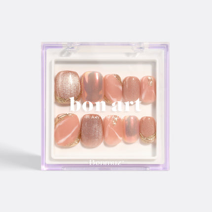 Bonmuz - Rose Gold Rush | Pro Handmade Gel Nails