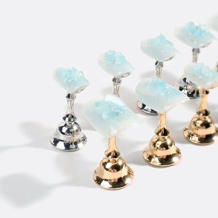 Bonmuz - Glacial Gleam | Pro Handmade Gel Nails