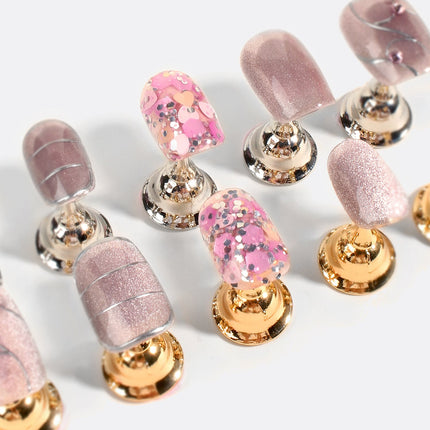 Bonmuz - Shimmering Prosecco | Pro Handmade Gel Nails