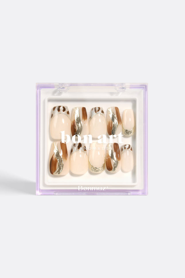 Bonmuz - Feline Flair | Pro Handmade Gel Nails